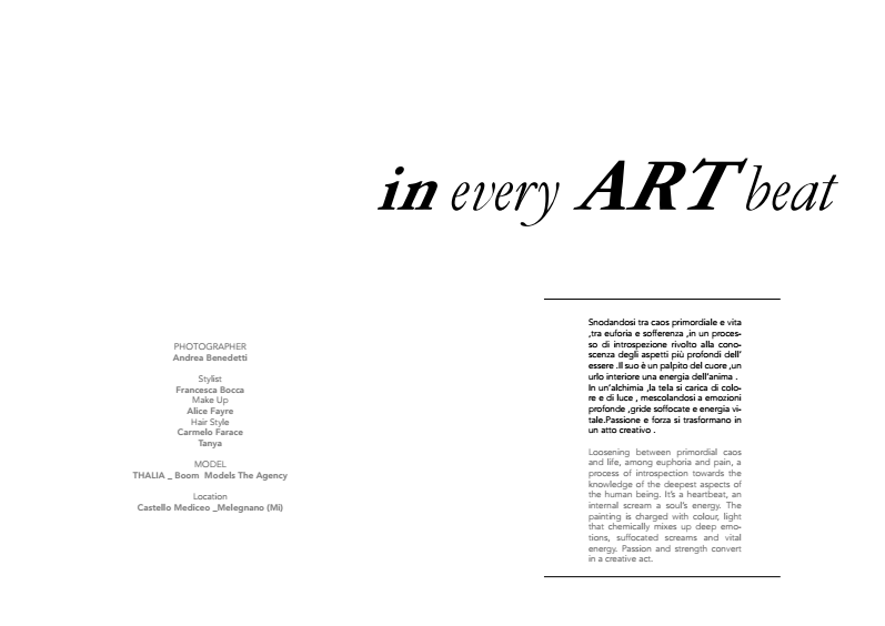 IN EVERY ART BEAT